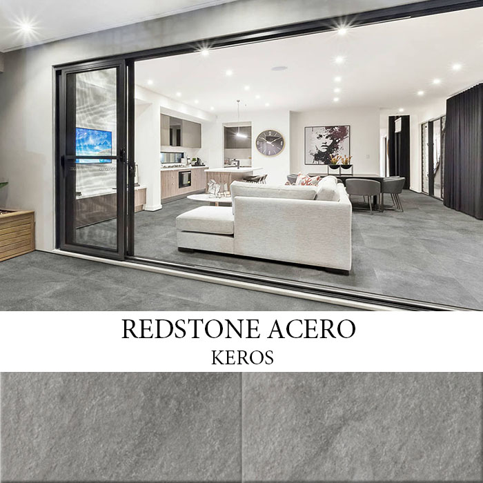 KEROS REDSTONE ACERO 30x60